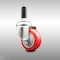 Service Caster 3 Inch 316SS Red Polyurethane Wheel Swivel 7/8 Inch Expanding Stem Caster SCC-SS316EX20S314-PPUB-RED-78 - alternate 3
